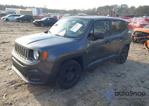2017 Jeep Renegade Sport Fwd из США, поврежденный, VIN ZACCJAAB1HPF98962